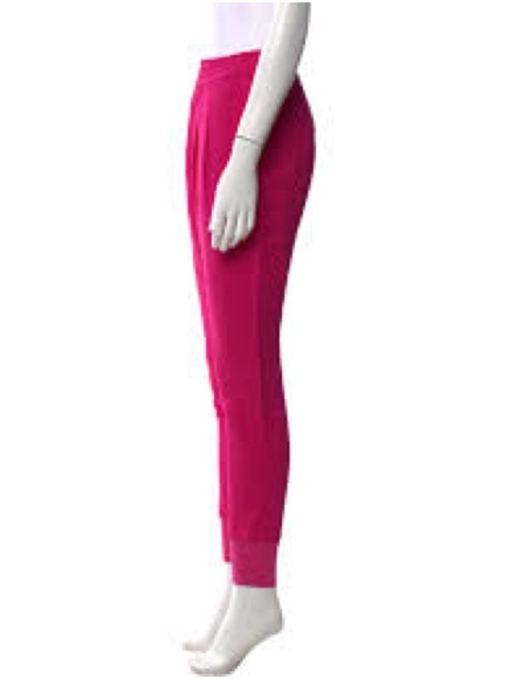Stella McCartney Fuchsia Slim Track Joggers